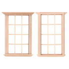 Dollhouse Furniture Accessories Mini Window Frame Miniature