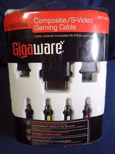 "NEW" Gigaware Universal Component Gaming Cable 26-465 Xbox 360, Wii and PS2/PS3 - Picture 1 of 1