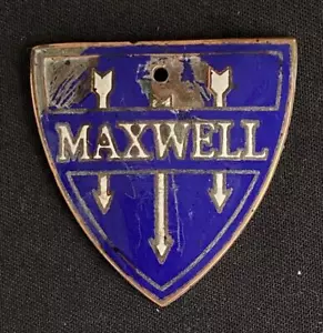 MAXWELL AUTOMOBILE KFZ EMAILLE MOTOR CAR KÜHLER EMBLEM ABZEICHEN ABZEICHEN - Bild 1 von 2