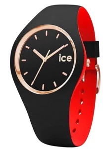 Ice-Watch ICE 007226 loulou Black Rose Small Damenuhr neu Silikon schwarz K55 - Bild 1 von 2