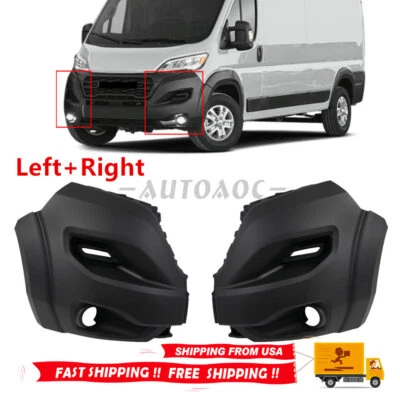 For 2023-2024 Ram Promaster 1500-3500 Left Right Front Bumper Side Cover - Imagem 1 de 4