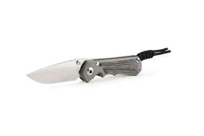 Cuchillos Chris Reeve Pequeños Inkosi Punto de Caída Negro Micarta MagnaCut SIN-1012 Foto 1 de 4