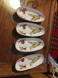 4x Royal Worcester Evesham Gold Maiskolben Geschirr - Bild 1 von 11