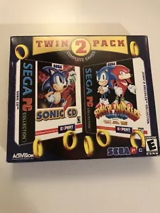 Sega Sonic The Hedgehog Sonic Cd And Knuckles Sega Pc Sealed - Picture 1 of 6