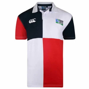 Canterbury 2015 Rugby World Cup Harlequin Jersey Medium TD190 KK 01 - Picture 1 of 3