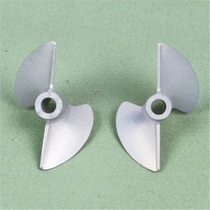 #847 1Pair 2 Blade 440 Alu Propeller dia 40mm for 3/16" 4.76mm Shaft RC Boat - Picture 1 of 5