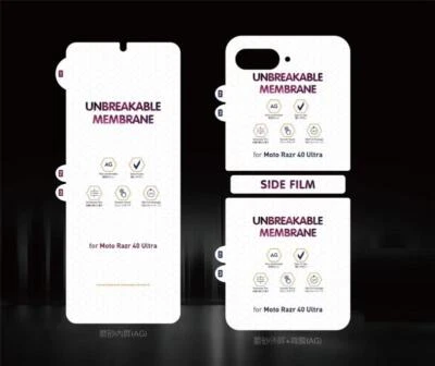 Fr Motorola Moto Razr 40 Ultra 2023 Soft Screen Protector Matte HD Hydrogel Film - Image 1 of 4