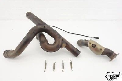 04-09 Aprilia Rsv1000r Oem Header Rear Collector Exhaust Pipe Manifold Central  - Image 1 of 4