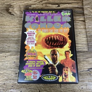 Killer Condom DVD 1999 Special Edition w/ Insert Martin Walz Troma Vintage - Imagen 1 de 7
