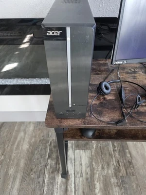 Acer Aspire AXC-603G-UW15 Desktop Computer PC Tested Working W/ Power Cord - Image 1 of 4