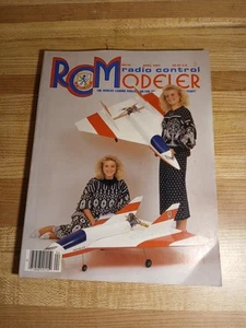 R/C Modeler Radio Control Magazine RC April 1987 On Board Battery Checker - Picture 1 of 7
