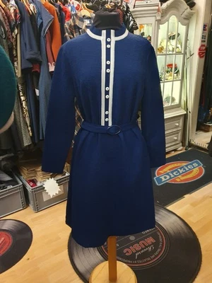 Original True Vintage Kleid 60er 70er Jahre.  Vintage Sammlerstück - Bild 1 von 4