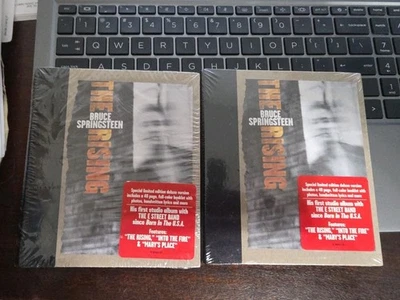 Bruce Springsteen "The Rising" Sealed Hard Cover Ltd. Edition Packaging 2002  x2 - Image 1 of 4