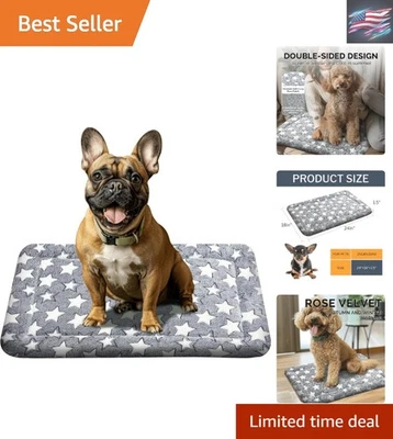 Reversible Dog Bed Mat for All Breeds - Portable, Comfortable & Machine Washable - Image 1 of 4