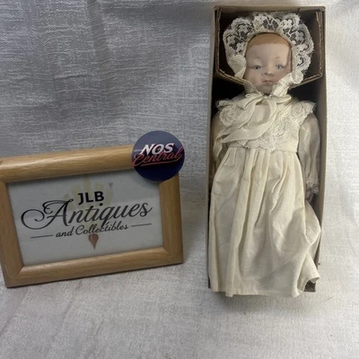 Muñeca Bebé Bisque Antigua R. Shackman Hecha a Mano 10" en Caja Original Hecha en Japón Foto 1 de 4