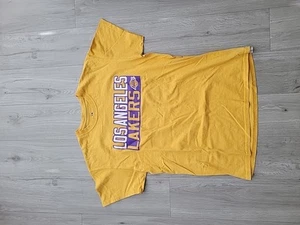 mens Majestic LA lakers tshirt M - Picture 1 of 4