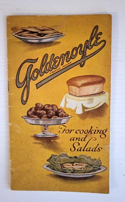Vintage Vegetable Oil  Recipe Booklet - Goldenoyle- A.C. Nowland Co-Philadelphia - Image 1 of 4