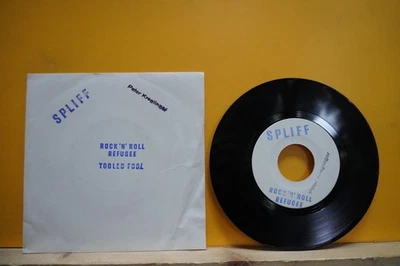 SPLIFF - Rock 'n' Roll Refugee / Tooled Fool - WL-PROMO TESTPRESS 7" 1981 CBS NM - Bild 1 von 2