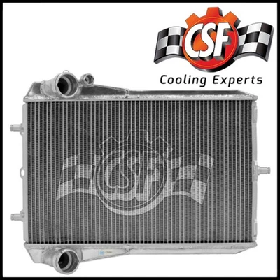 CSF 高性能铝制 2 排散热器 适合 02-13 保时捷 911 Turbo GT2 GT3 — 第 1/4 张图片