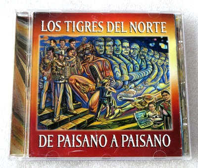 LOS TIGRES DEL NORTE / DE PAISANO A PAISANO  CD 2000 FONOVISA US LATIN TEJANO Foto 1 de 4