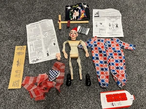 Hazelle's Airplane Control Marionette - Bimbo the Clown #802 & Monkey Puppet KIT - Bild 1 von 15