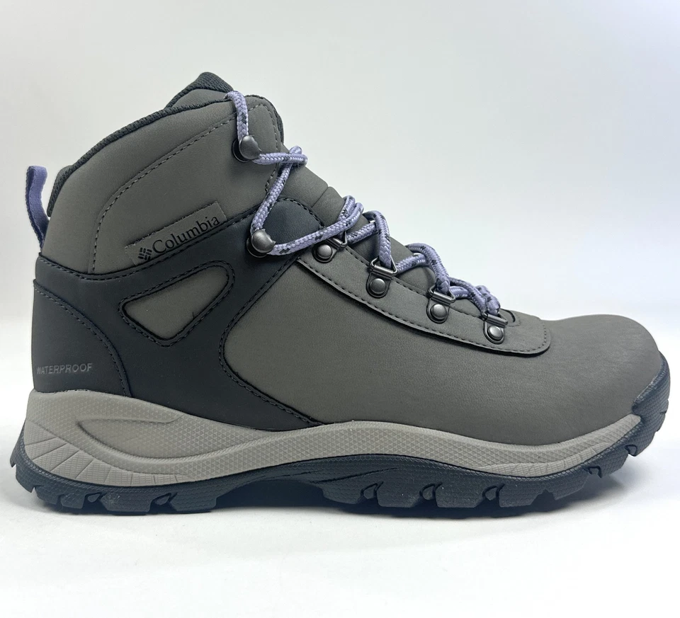 Женские туристические кожаные водонепроницаемые ботинки Columbia Yoncalla серые ширина 10 YL1090-008 - Изображение 1 из 4