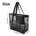 Large Capacity Beach Tote Bag for Travel Swimming and Gym 8 Pockets Included