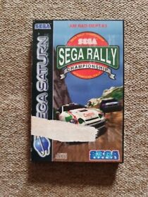 SEGA Rally Championship International Rally / SEGA Saturn / PAL / Manual