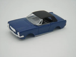JOHNNY LIGHTNING #804 DK BLUE/BLK MUSTANG HARDTOP SHELL ~ NOS ~ FITS AURORA TJET - Picture 1 of 7