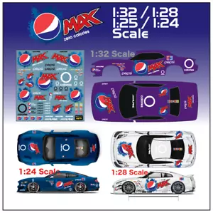 " MAX " Waterslide Decals 1:24/1:28/1:32 for Custom RC MODELS Dicast # 579 - Picture 1 of 7