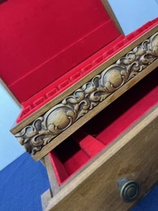 Caja de almacenamiento de madera artesanal a prueba de deslustre - Imagen 1 de 16