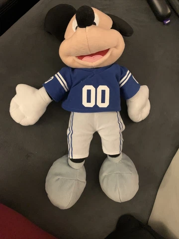 Disney NFL Indianapolis Colts Football Mickey Mouse Stuffed Plush #00 Cover
