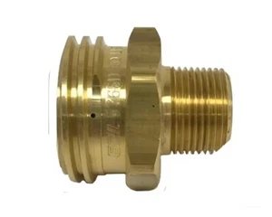 Engineered Controls Brass ACME x 3/4" NPT Adapter 1-3/4" M ACME Propane LP - Picture 1 of 1