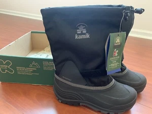 Kamik  Snow Boots Unisex w/ liners-Black size 7 New With Tag (NWT) Free Shipp - Picture 1 of 7