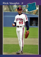 RICKY VAUGHN MAJOR LEAGUE 89 CUSTOM ART CARD # BUY 5 GET 1 FREE ## or 30% OFF 12