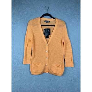 Jones New York Button Up Knit Cardigan Sweater Women's Size M NWT - Picture 1 of 11