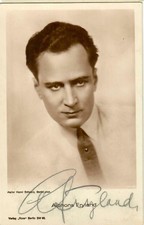 Alphons Fryland Ross 1771/3 signiert, Autogramm