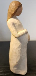 Vtg. Demdaco Willow Tree Cherish Pregnant Figurine 2002 By Susan Lordi EUC 8" T - Picture 1 of 8