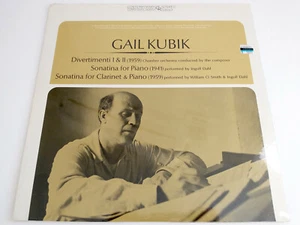 Gail Kubik – Divertimenti, Sonatina For Piano, Clarinet / S8013 / Sealed / M - Picture 1 of 6