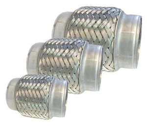 57mm 2.25'' X 152mm 6'' Inch Exhaust Flex Stainless Steel Replacement Flexi - Picture 1 of 1