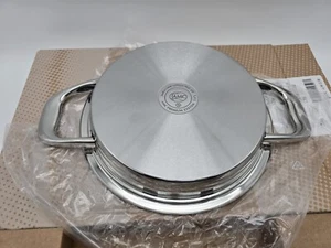 AMC Bratpfanne Griddle Pfanne 24 cm 1,4 Liter induktion Edelstal Hochwertig NEU - Bild 1 von 5