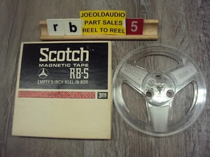 Carrete vacío Scotch RB-5 USADO 5 pulgadas a carrete y caja. Probado. Lote # RB-5 - Imagen 1 de 6