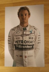 ORIGINAL Autogramm von Nico Rosberg. pers. gesammelt. 20x30 Foto. 100% ECHT - Picture 1 of 1