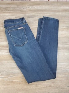 Hudson Jeans Womens 25 (28x30) Dev Kent Skinny Stretch Style W437DMC Cut A03966 - Picture 1 of 18