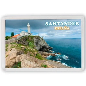 SANTANDER ESPAÑA V2SANTANDER SPAIN V2 FRIDGE MAGNET IMAN NEVERA SOUVENIR - Imagen 1 de 3