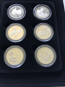 2009 Six Piece DC and Territories Proof Quarters - Picture 1 of 3