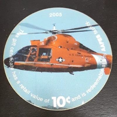 KL# M282    6C10    10 cents AAFES  Pogs from 2005 printing  Very Fine - Image 1 of 2