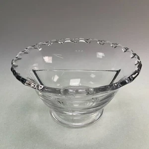 Fostoria Century Depression Glass Divided Mayonnaise Bowl - Vintage - Picture 1 of 4