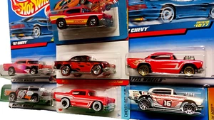 Hot Wheels  ‘57 Chevy (BelAir) 7 Car Lot Classic Flying Color  Target Exclusive - Picture 1 of 24