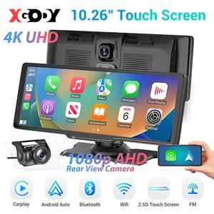 10" Mirror Dash Cam Front and Rear Camera Rearview Touch Screen Car DVR Recorder - Picture 1 of 15